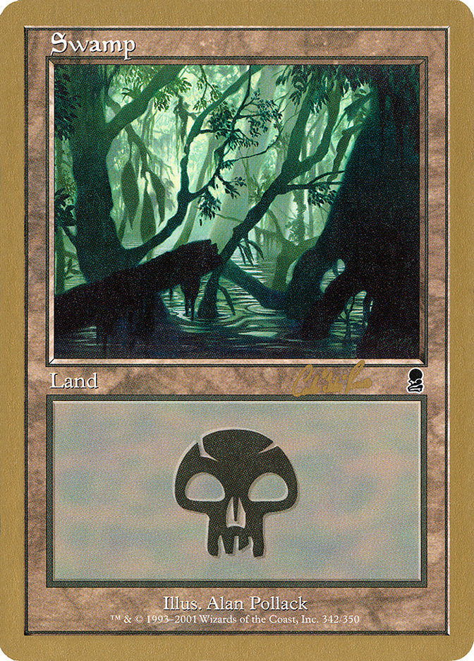 Swamp (cr342) (Carlos Romao) [World Championship Decks 2002] | Mega City Incorporated