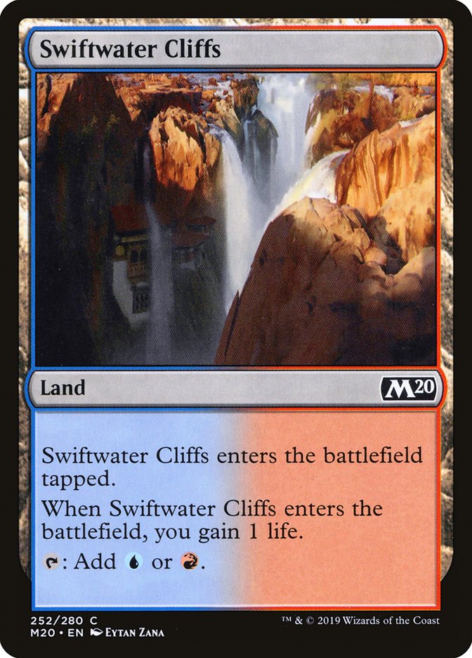 Swiftwater Cliffs [Core Set 2020] | Mega City Incorporated