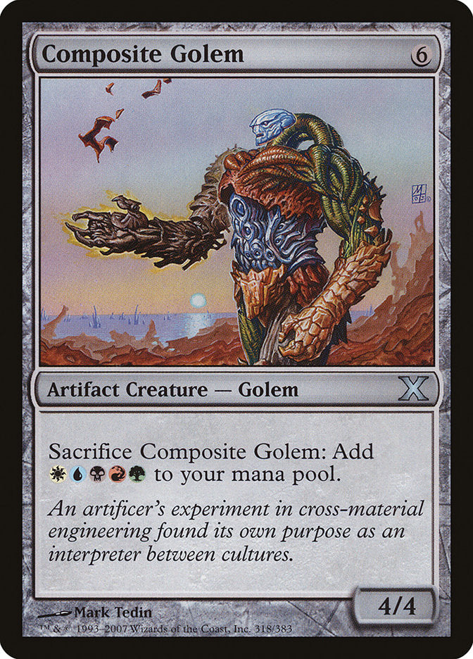 Composite Golem [Tenth Edition] | Mega City Incorporated