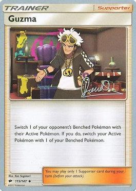 Guzma (115/147) (Infinite Force - Diego Cassiraga) [World Championships 2017] | Mega City Incorporated