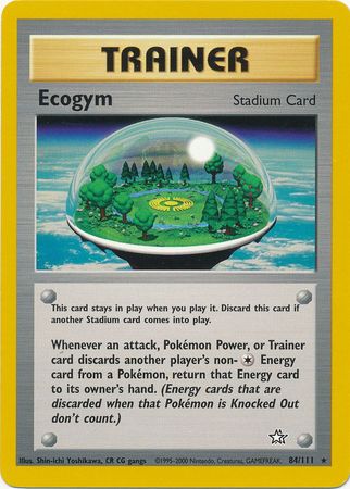 Ecogym (84/111) [Neo Genesis Unlimited] | Mega City Incorporated