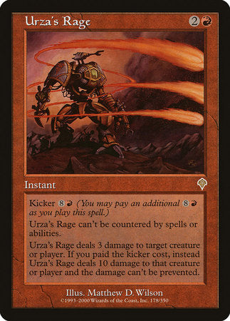 Urza's Rage [Invasion] | Mega City Incorporated