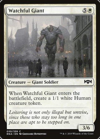 Watchful Giant [Ravnica Allegiance] | Mega City Incorporated