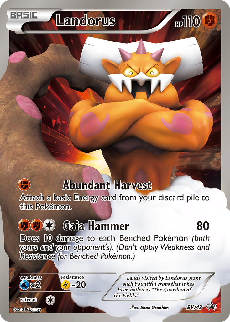 Landorus (BW43) [Black & White: Black Star Promos] | Mega City Incorporated