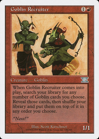 Goblin Recruiter [Classic Sixth Edition] | Mega City Incorporated