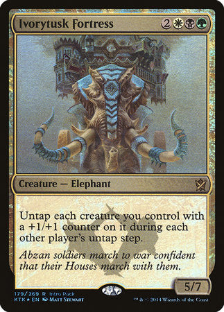 Ivorytusk Fortress [Khans of Tarkir Promos] | Mega City Incorporated