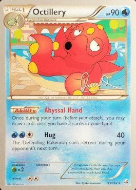 Octillery (33/162) (Infinite Force - Diego Cassiraga) [World Championships 2017] | Mega City Incorporated