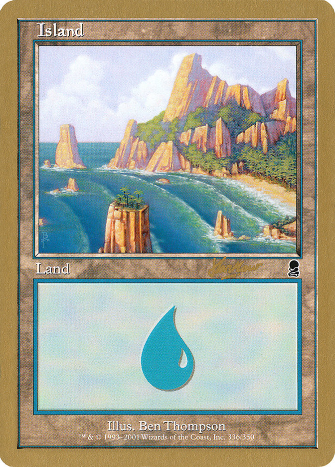 Island (shh336a) (Sim Han How) [World Championship Decks 2002] | Mega City Incorporated