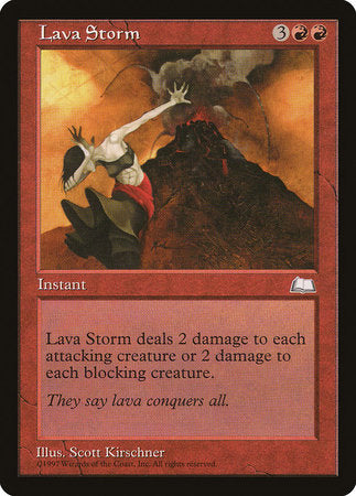 Lava Storm [Weatherlight] | Mega City Incorporated