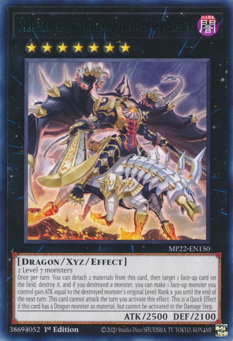 Voloferniges, the Darkest Dragon Doomrider [MP22-EN150] Rare | Mega City Incorporated