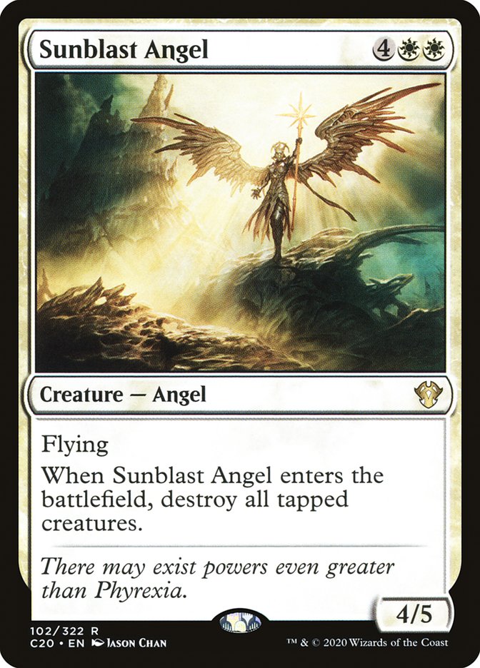 Sunblast Angel [Commander 2020] | Mega City Incorporated