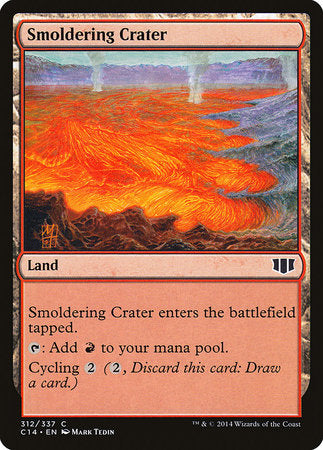 Smoldering Crater [Commander 2014] | Mega City Incorporated