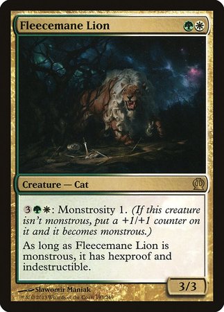 Fleecemane Lion [Theros] | Mega City Incorporated