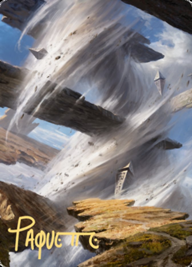 Plains 2 Art Card (Gold-Stamped Signature) [Zendikar Rising Art Series] | Mega City Incorporated