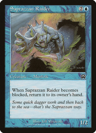 Saprazzan Raider [Mercadian Masques] | Mega City Incorporated