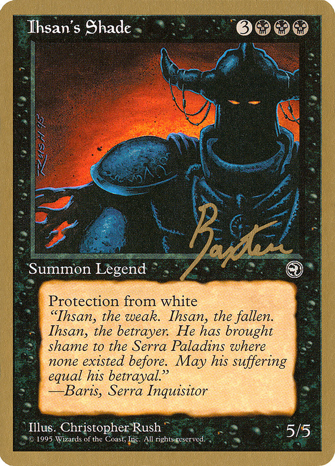 Ihsan's Shade (George Baxter) [Pro Tour Collector Set] | Mega City Incorporated