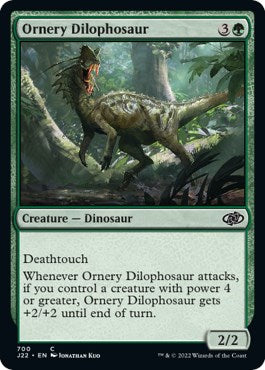 Ornery Dilophosaur [Jumpstart 2022] | Mega City Incorporated