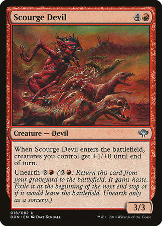 Scourge Devil [Duel Decks: Speed vs. Cunning] | Mega City Incorporated