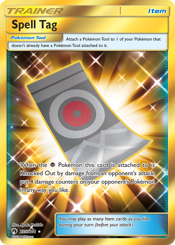 Spell Tag (235/214) [Sun & Moon: Lost Thunder] | Mega City Incorporated