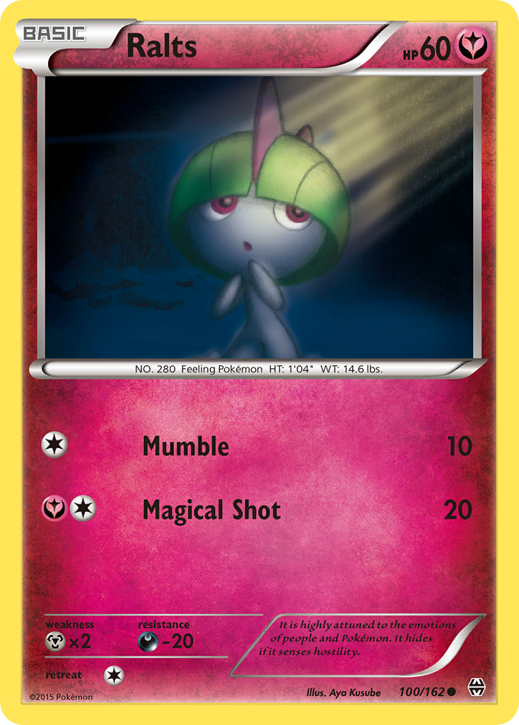 Ralts (100/162) [XY: BREAKthrough] | Mega City Incorporated