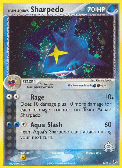 Team Aqua's Sharpedo (5/95) [EX: Team Magma vs Team Aqua] | Mega City Incorporated