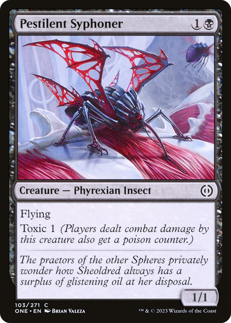 Pestilent Syphoner [Phyrexia: All Will Be One] | Mega City Incorporated