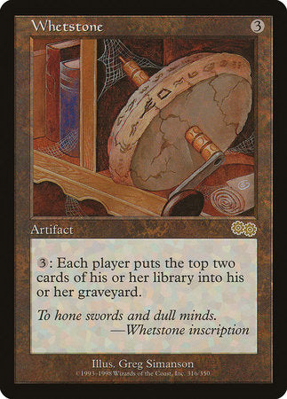 Whetstone [Urza's Saga] | Mega City Incorporated