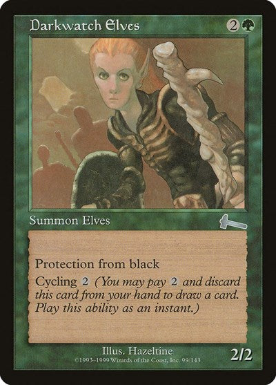 Darkwatch Elves [Urza's Legacy] | Mega City Incorporated