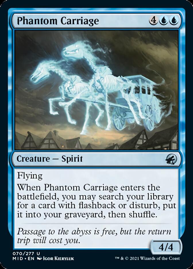 Phantom Carriage [Innistrad: Midnight Hunt] | Mega City Incorporated