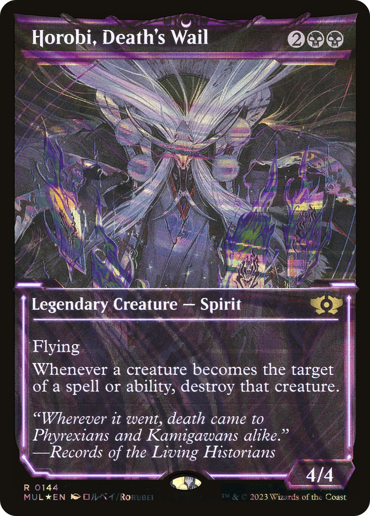 Horobi, Death's Wail (Halo Foil) [Multiverse Legends] | Mega City Incorporated