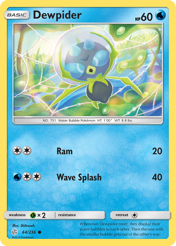 Dewpider (64/236) [Sun & Moon: Cosmic Eclipse] | Mega City Incorporated