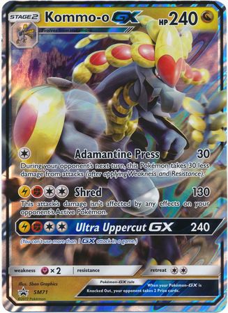 Kommo-o GX (SM71) (Jumbo Card) [Sun & Moon: Black Star Promos] | Mega City Incorporated