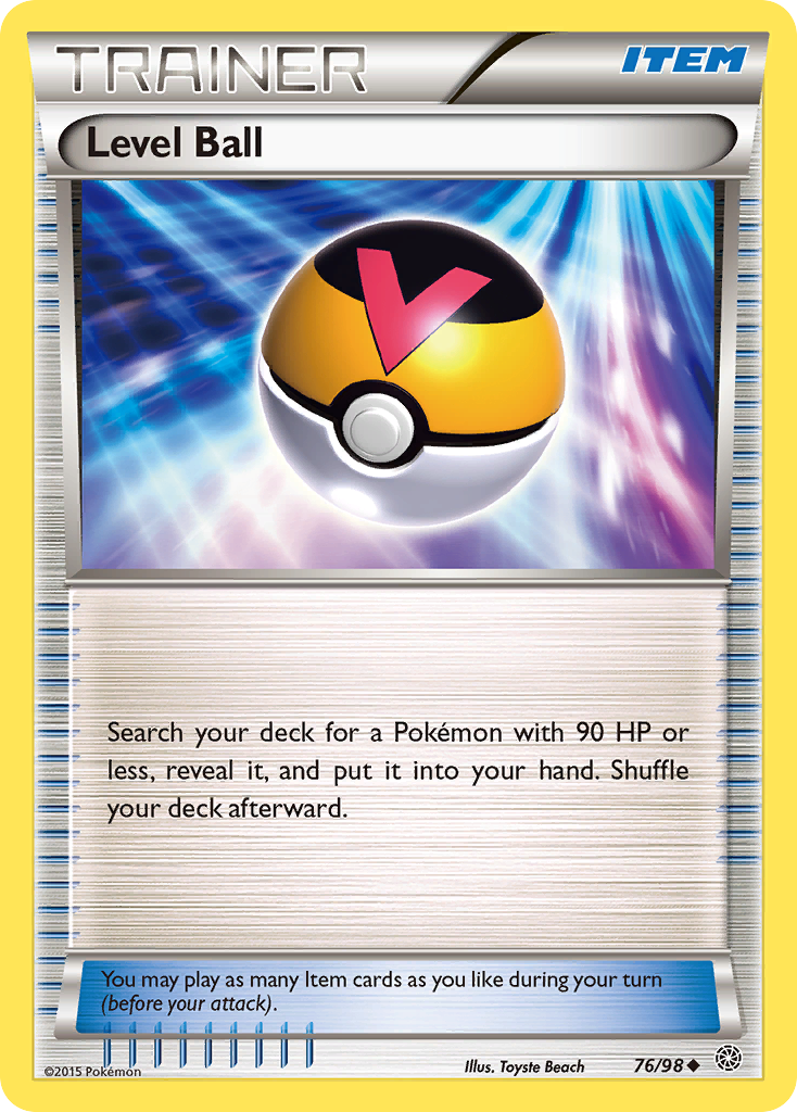 Level Ball (76/98) [XY: Ancient Origins] | Mega City Incorporated