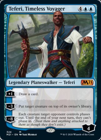 Teferi, Timeless Voyager [Core Set 2021] | Mega City Incorporated