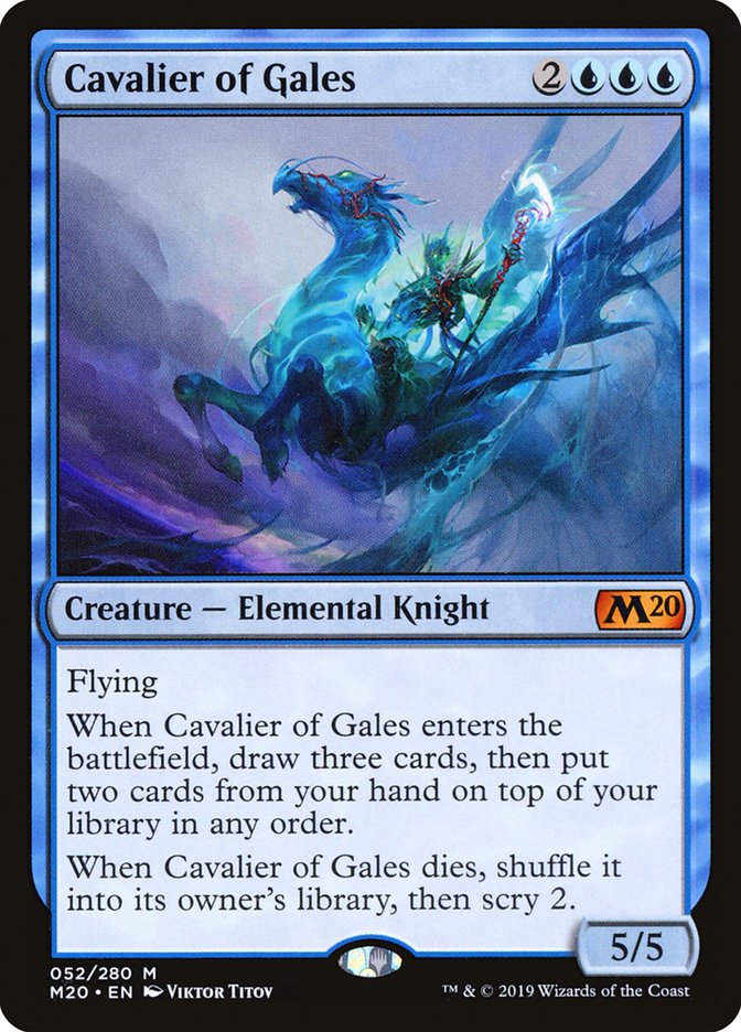 Cavalier of Gales [Core Set 2020] | Mega City Incorporated