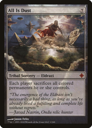 All Is Dust [Rise of the Eldrazi] | Mega City Incorporated