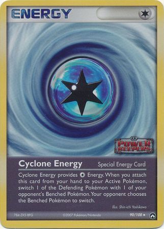 Cyclone Energy (90/108) (Stamped) [EX: Power Keepers] | Mega City Incorporated