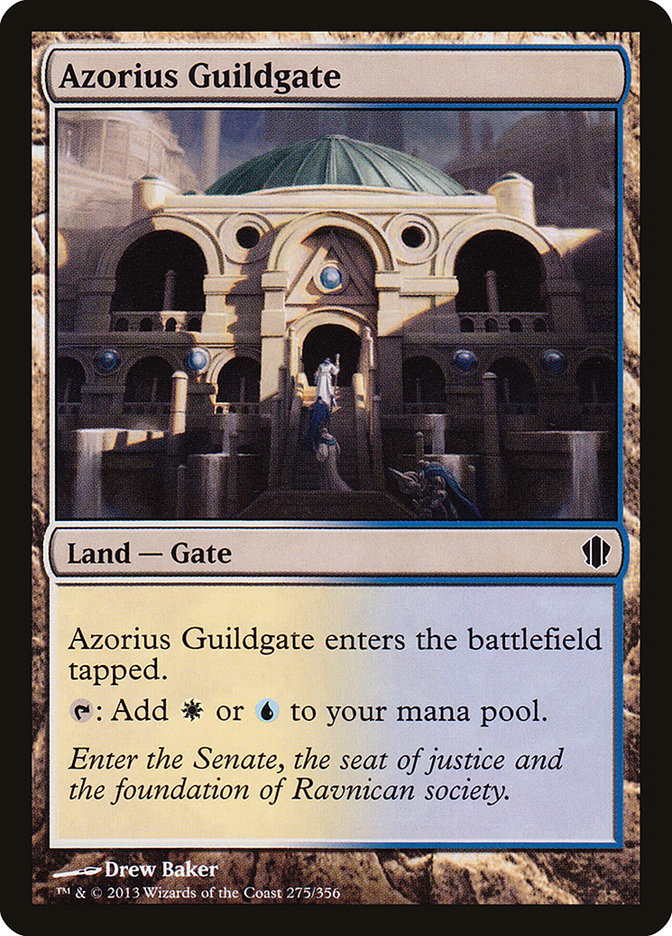 Azorius Guildgate [Commander 2013] | Mega City Incorporated