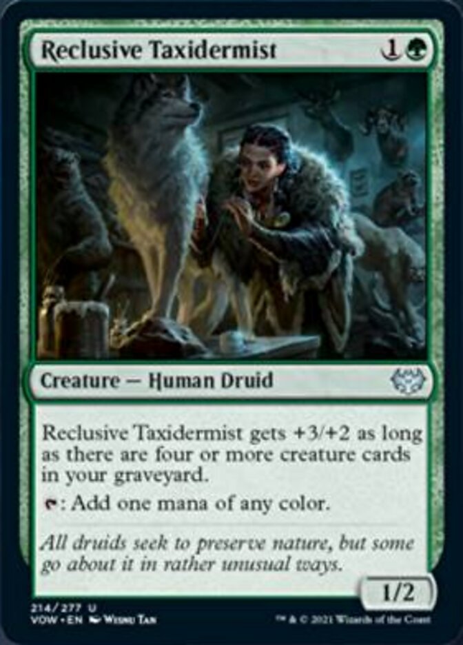 Reclusive Taxidermist [Innistrad: Crimson Vow] | Mega City Incorporated