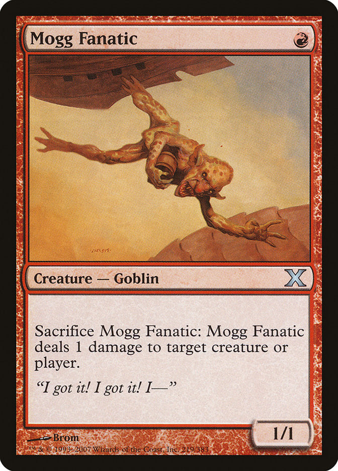 Mogg Fanatic [Tenth Edition] | Mega City Incorporated