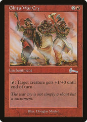 Ghitu War Cry [Urza's Legacy] | Mega City Incorporated