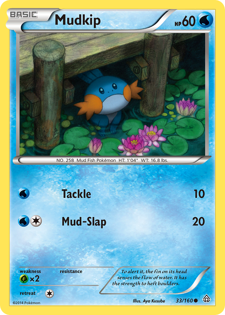 Mudkip (33/160) [XY: Primal Clash] | Mega City Incorporated