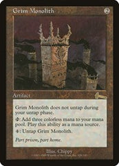 Grim Monolith [Urza's Legacy] | Mega City Incorporated