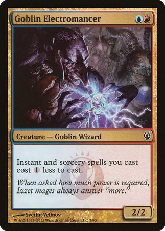 Goblin Electromancer [Duel Decks: Izzet vs. Golgari] | Mega City Incorporated