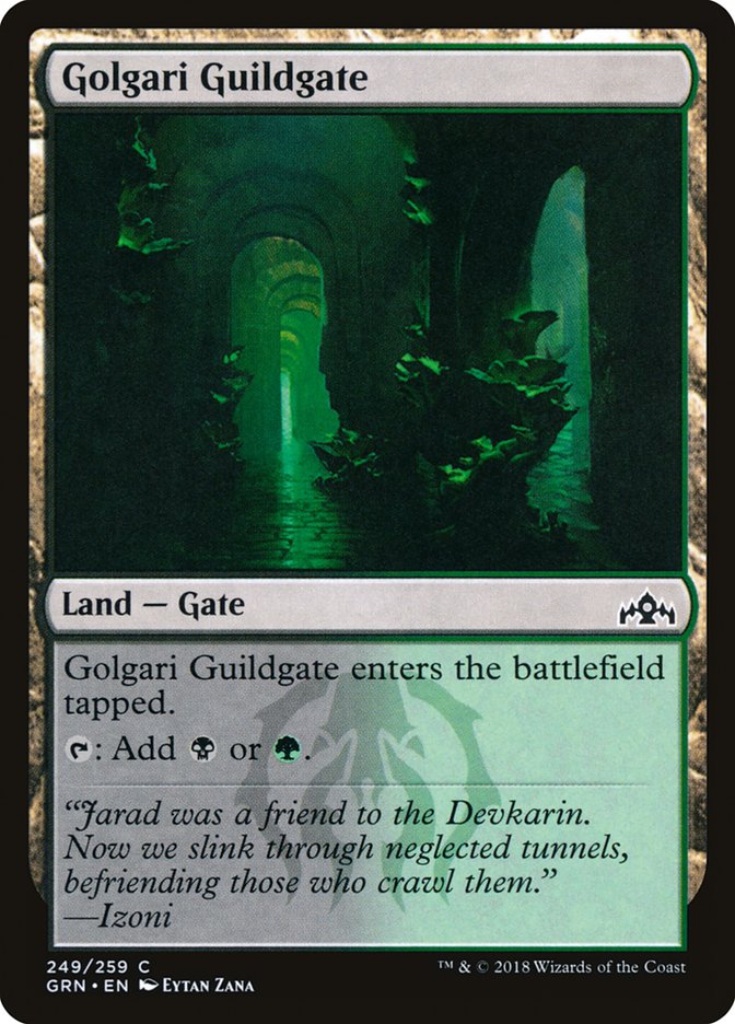 Golgari Guildgate (249/259) [Guilds of Ravnica] | Mega City Incorporated