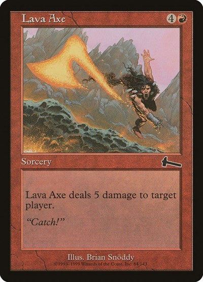 Lava Axe [Urza's Legacy] | Mega City Incorporated