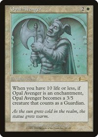 Opal Avenger [Urza's Legacy] | Mega City Incorporated