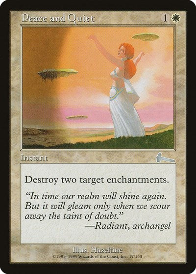 Peace and Quiet [Urza's Legacy] | Mega City Incorporated