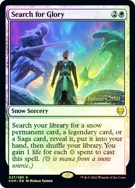 Search for Glory  [Kaldheim Prerelease Promos] | Mega City Incorporated