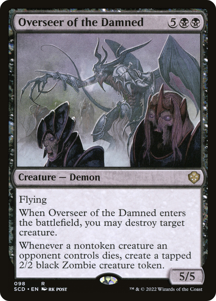 Overseer of the Damned [Starter Commander Decks] | Mega City Incorporated